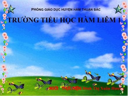 Bài giảng Chính tả Lớp 4 - Bài: Sầu riêng - Đinh Thị Xuân Hương - Năm học 2009-2010