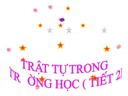 Bài giảng Đạo đức Lớp 1 - Bài: Trật tự trong trường học (Tiết 2)