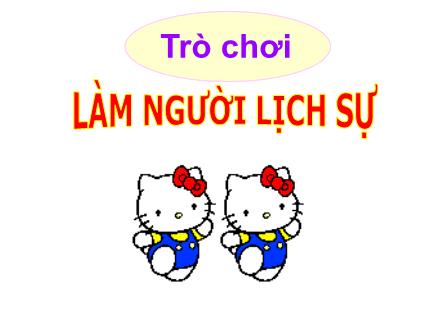 Bài giảng Đạo đức Lớp 2 - Bài: Lịch sự khi nhận và gọi điện thoại (Tiết 1)