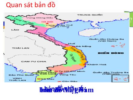 Bài giảng Địa lí Lớp 4 - Bài: Làm quen với bản đồ