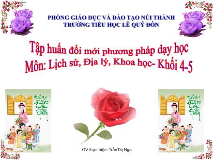 Bài giảng Địa lí Lớp 5 - Bài: Công nghiệp - Trần Thị Nga