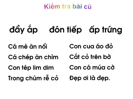 Bài giảng Học vần Lớp 1 - Bài 91: Oa - Oe - Năm học 2011-2012
