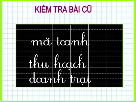 Bài giảng Học vần Lớp 1 - Bài 96: Oat - Oăt - Năm học 2011-2012