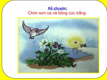 Bài giảng Kể chuyện Lớp 2 - Bài: Chim sơn ca và bông cúc trắng