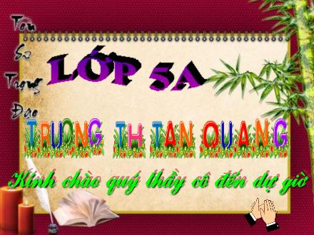 Bài giảng Khoa học Lớp 5 - Tiết 44: Sử dụng năng lượng gió và năng lượng nước chảy - Năm học 2011-2012