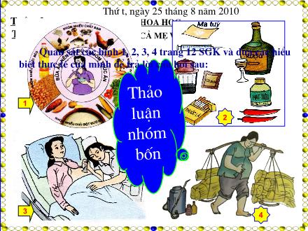 Bài giảng Khoa học Lớp 5 - Tiết 5: Cần làm gì để cả mẹ và em bé đều khỏe? - Năm học 2010-2011