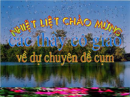 Bài giảng Khoa học Lớp 5 - Tiết 65: Tác động của con người đến môi trường rừng - Năm học 2009-2010