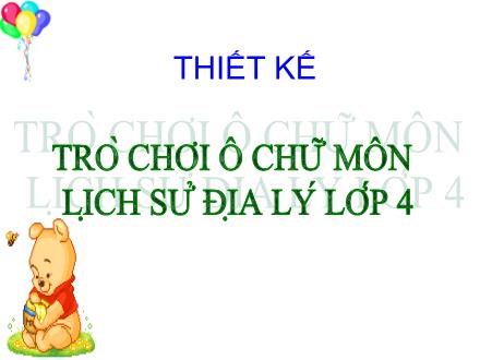 Bài giảng Lịch sử Khối 4 - Bài 1: Nước Văn Lang