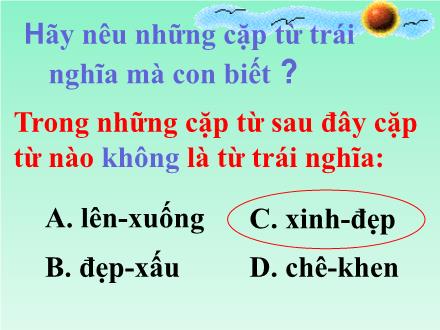 Bài giảng Luyện từ và câu Lớp 2 - Bài: Mở rộng vốn từ: Từ ngữ chỉ nghề nghiệp Bài giảng Luyện từ và câu Lớp 2 - Bài: Mở rộng vốn từ: Từ ngữ chỉ nghề nghiệp