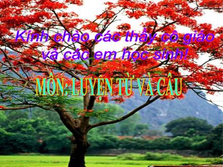 Bài giảng Luyện từ và câu Lớp 3 - Bài: So sánh Bài giảng Luyện từ và câu Lớp 3 - Bài: So sánh
