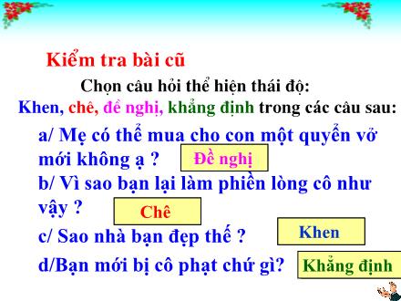Bài giảng Luyện từ và câu Lớp 4 - Bài: Mở rộng vốn từ: Đồ chơi - Trò chơi