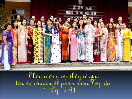 Bài giảng Tập đọc Khối 2 - Bài: Người mẹ hiền