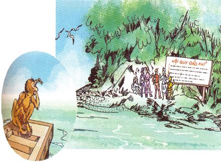 Bài giảng Tập đọc Khối 2 - Bài: Nội quy Đảo Khỉ