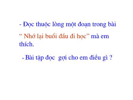Bài giảng Tập đọc Lớp 3 - Bài: Trận bóng dưới lòng đường