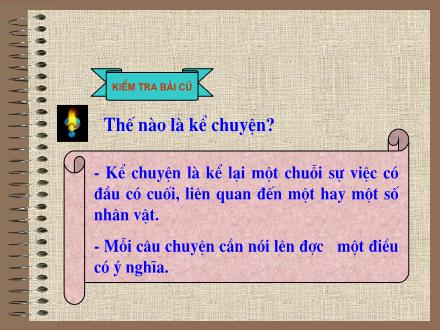 Bài giảng Tập làm văn Lớp 4 - Bài: Thế nào là miêu tả