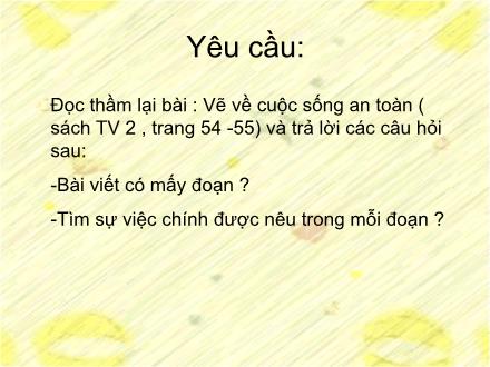 Bài giảng Tập làm văn Lớp 4 - Bài: Tóm tắt tin tức
