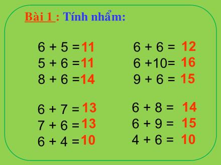 Bài giảng Toán Khối 2 - Bài: Luyện tập (Trang 37)