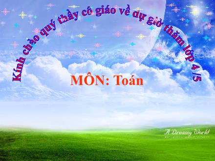 Bài giảng Toán Khối 4 - Bài: Chia cho số có ba chữ (Tiếp theo)