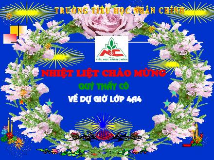 Bài giảng Toán Khối 4 - Tiết 68: Luyện tập - Trường Tiểu học Nhân Chính