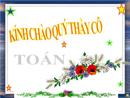 Bài giảng Toán Lớp 1 - Bài 104: Giải toán có lời văn