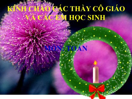 Bài giảng Toán Lớp 1 - Bài: Luyện tập chung - Năm học 2010-2011 Bài giảng Toán Lớp 1 - Bài: Luyện tập chung - Năm học 2010-2011