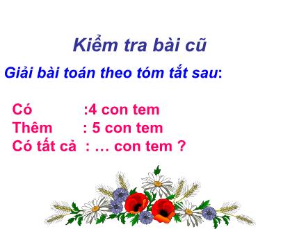 Bài giảng Toán Lớp 1 - Bài: Luyện tập (Trang 122) - Năm học 2011-2012