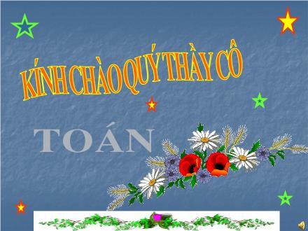Bài giảng Toán Lớp 1 - Bài: Luyện tập