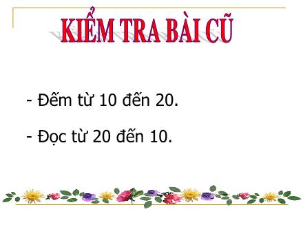Bài giảng Toán Lớp 1 - Tiết 74: Phép cộng dạng 14 +3 - Nguyễn Thị Thủy