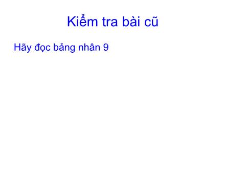 Bài giảng Toán Lớp 3 - Bài: Luyện tập (Trang 64) Bài giảng Toán Lớp 3 - Bài: Luyện tập (Trang 64)