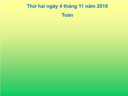 Bài giảng Toán Lớp 4 - Bài: Hai đường thẳng vuông góc - Năm học 2019-2020