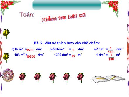 Bài giảng Toán Lớp 4 - Bài: Ôn tập về hình học