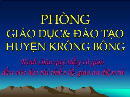 Bài giảng Toán Lớp 5 - Bài: Ôn tập phép chia - Phan Thị Kim Hòa Bài giảng Toán Lớp 5 - Bài: Ôn tập phép chia - Phan Thị Kim Hòa