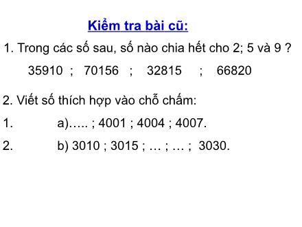 Bài giảng Toán Lớp 5 - Bài: Ôn tập về phân số