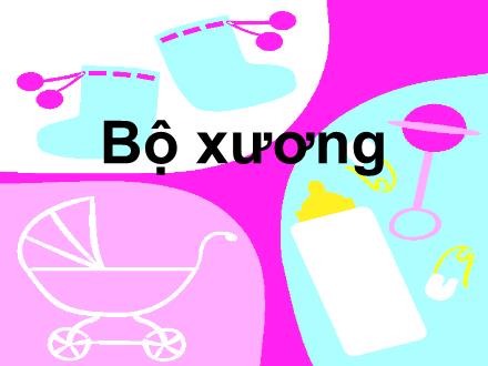 Bài giảng Tự nhiên và xã hội Khối 2 - Bài: Bộ xương