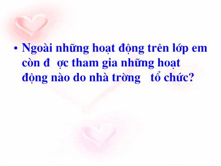 Bài giảng Tự nhiên và xã hội Lớp 3 - Bài: Không chơi trò chơi nguy hiểm