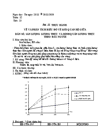 Giáo án Địa lí Lớp 9 - Tuần 12 - Năm học 2020-2021